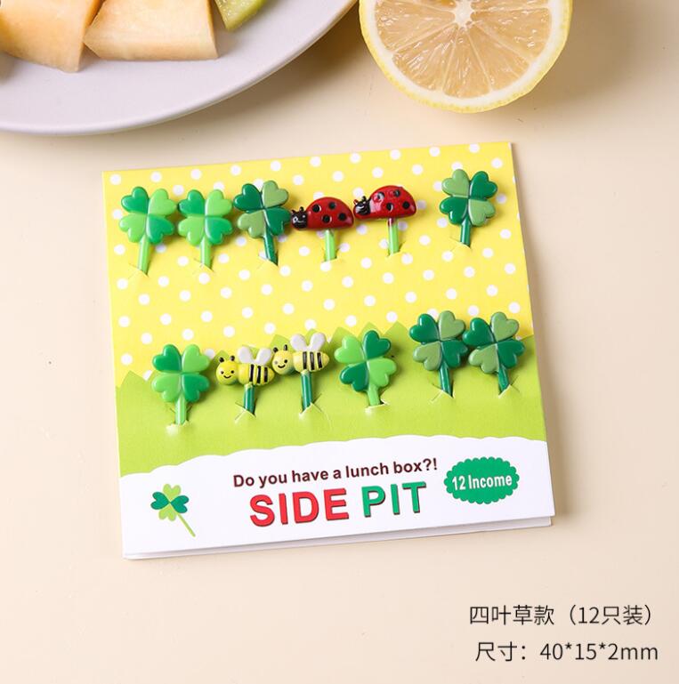 Bee Ladybug lucky leaf