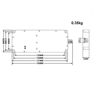 1200-6000MHz siêu rộng ban nhạc 100W khuếch đại công suất mô-đun DDS tín hiệu máy phát điện chống Drone mô-đun - Product Image 3