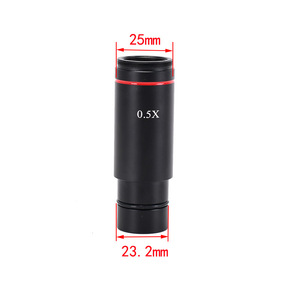เลนส์อะแดปเตอร์กล้องจุลทรรศน์ 0.5X 1.0X อะแดปเตอร์เลนส์ C-Mount สําหรับกล้อง CCD ช่องมองภาพ - Product Image 2