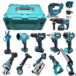 13-teiliges multifunktion ales bürstenloses Lithium-Universal-Elektro werkzeugset für mehrere Zwecke Wiederauf lad bares Heimwerkzeug-Set - Product Image 1