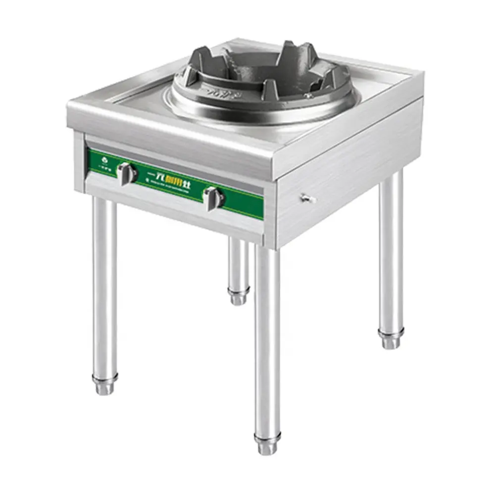 Stainless steel gas stove with stents high pressure for home and commercial