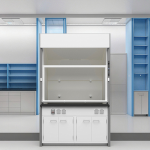 Hiện đại phổ hóa học phòng thí nghiệm xả fume Hood Tủ trường bệnh viện thép kim loại Bảng điều chỉnh đồ nội thất phòng thí nghiệm - Product Image 1