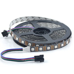APA102C 30 60 144 Light 5050 RGB Magic Full Color Light <strong>Strip</strong> 5V 1M IP20 Smart <strong>Strip</strong> Light - Product Image 4