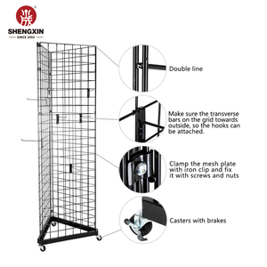 Металлическая сетчатая витрина для париков - Product Image 6