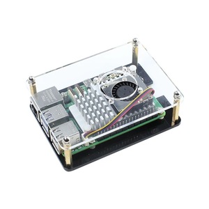Ras Pberry <strong>PI</strong> 5 Generation 5B/4B/3B+ Cluster Cooling Housing <strong>Stackable</strong> Acrylic Protective Housing Bracket Box - Product Image 2