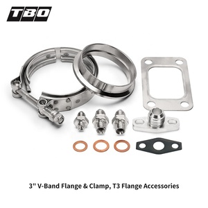 TBO GTX3071R-53 A/r .63 V-band T3 Ball Bearing Universal <strong>Turbo</strong> GT30 <strong>Turbo</strong> GT3071 Turbocharger - Product Image 5