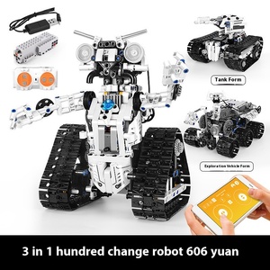 Molde King15046 aplicación eléctrica Robot de Control remoto 3 en 1 bloques de construcción educativos compatibles con Legos juguetes ensamblados - Product Image 6