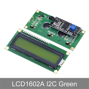 LCD1602 I2C-Anzeigemodul Blauer grüner Bildschirm 5V PCF8574 IIC-Adapter Late für Arduino