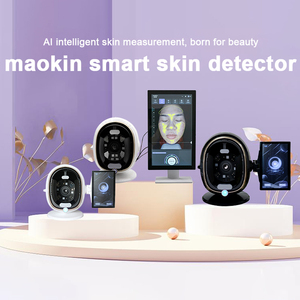 Новейший большой мини-экран профессиональный 3D Ai аппарат для анализа кожи лица УФ-анализатор системы диагностики детектор Зеркало сканер - Product Image 6