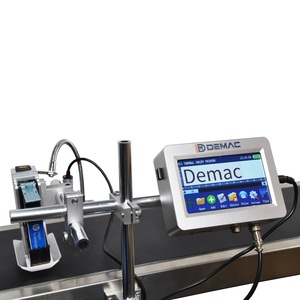 DEMAC-impresora de inyección de tinta en línea, para código de barras/fecha en tiempo real/impresión de código QR (prueba disponible) - Product Image 1