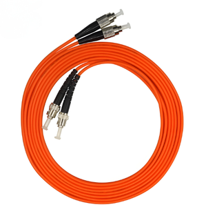 用于室内FTTH 4g无线网络的HJFiber千兆单工3m多模光纤跳线50/125 ST-ST LC SC UPC连接器 - Product Image 4