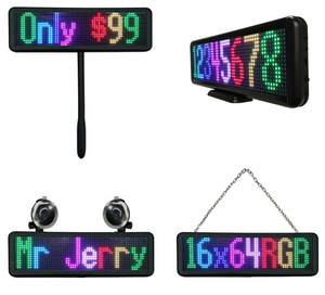 P4.75-16X128 Figure-Eight Suspension Suction Smart Programmable Cup Car <strong>Led</strong> Screen Full Color Advertising Message Display Car - Product Image 6