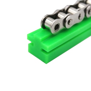 <strong>Customized</strong> <strong>UHMWPE</strong> <strong>Guide</strong> <strong>Rails</strong> Green Conveyor Plastic Linear <strong>Chain</strong> <strong>Guide</strong> <strong>Rail</strong> - Product Image 3