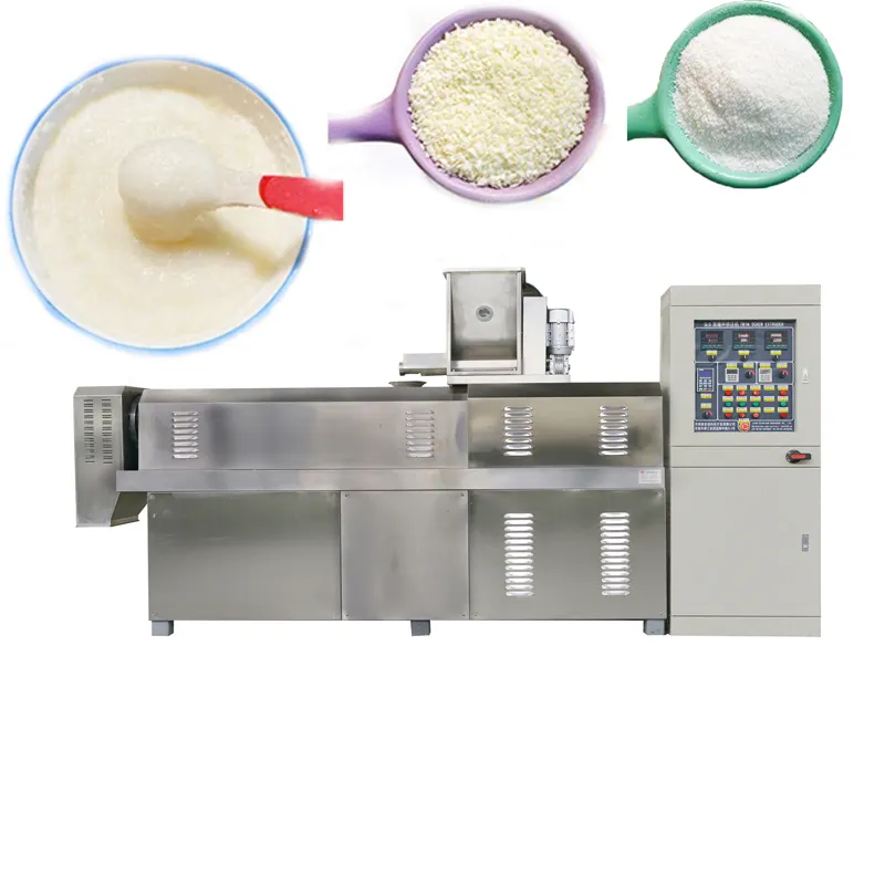Nutritional Powder Processing Line Baby Food Produce Machinery Instant Porridge Grain Rice Flour Making Machine