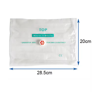 Harga grosir murah gantungan kunci masker <span class=keywords><strong>CPR</strong></span> pelindung wajah cetak Logo pasokan medis darurat dan pelatihan - Product Image 5