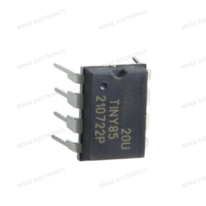 Microcontrollore AVR ATTINY85-20PU a 8 bit con Flash programmabile In sistema 2/4/8K byte, registri di lavoro generici 32x8 - Product Image 3