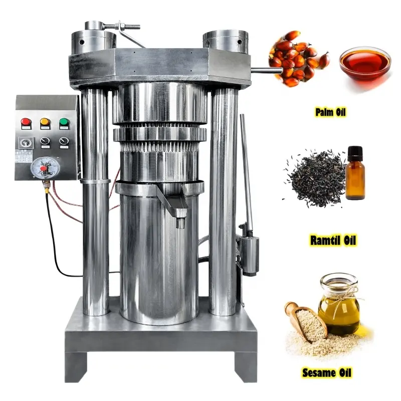 Organic Oil Pressing Machine Avocado Rape Seed Palm Castor Olive Hydraulic Cold Oil Press Machine in South Africa