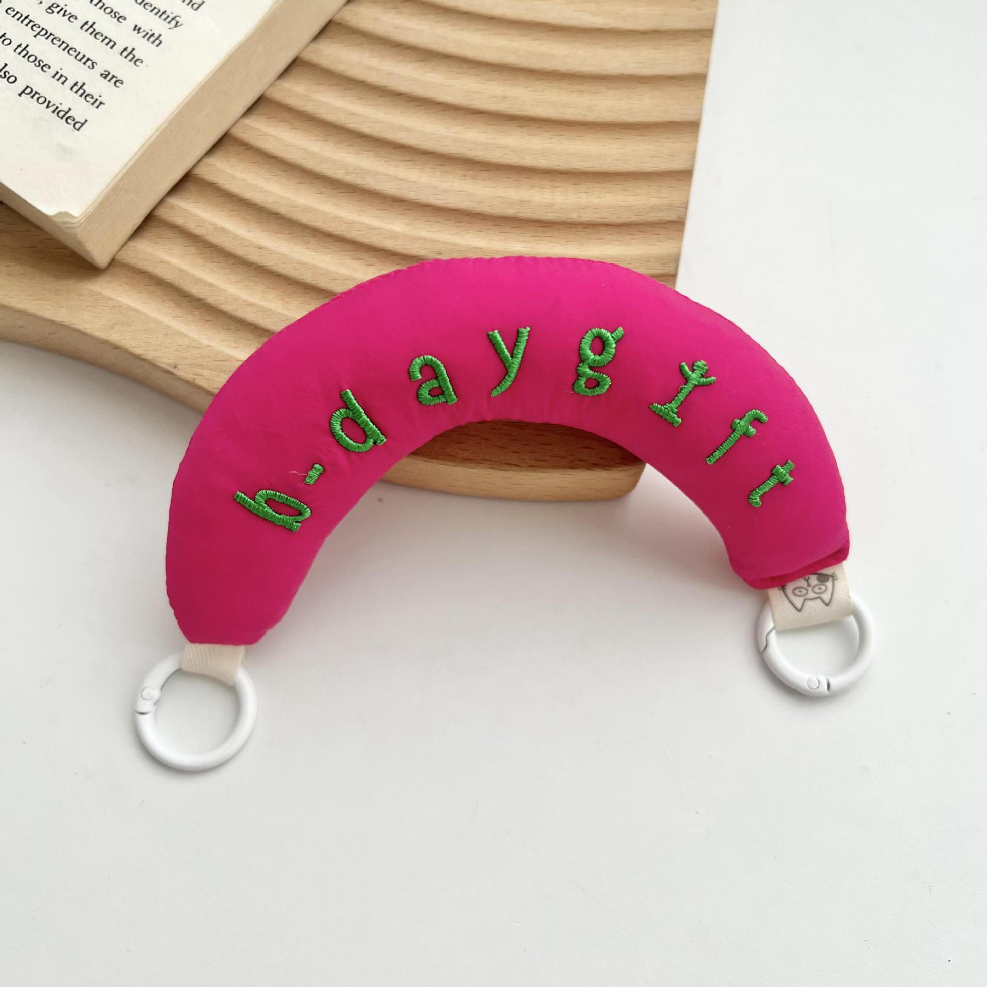 Banana handle rose red