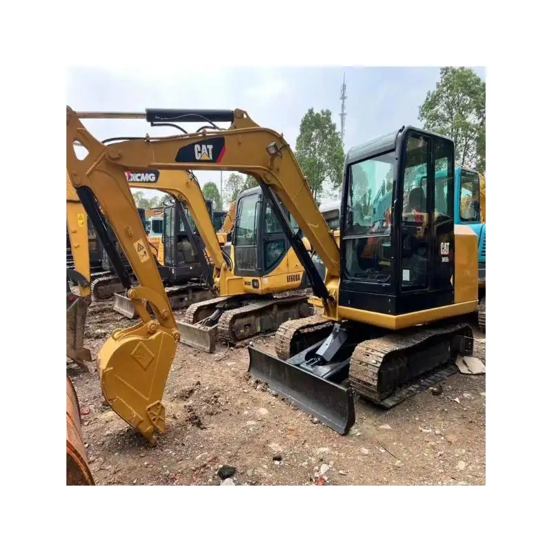 Excavadoras usadas baratas CAT305.5 con menos tiempo de trabajo se venden en todo el mundo