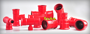 燃气管件的压缩管道系统四通交叉三通 - Product Image 4