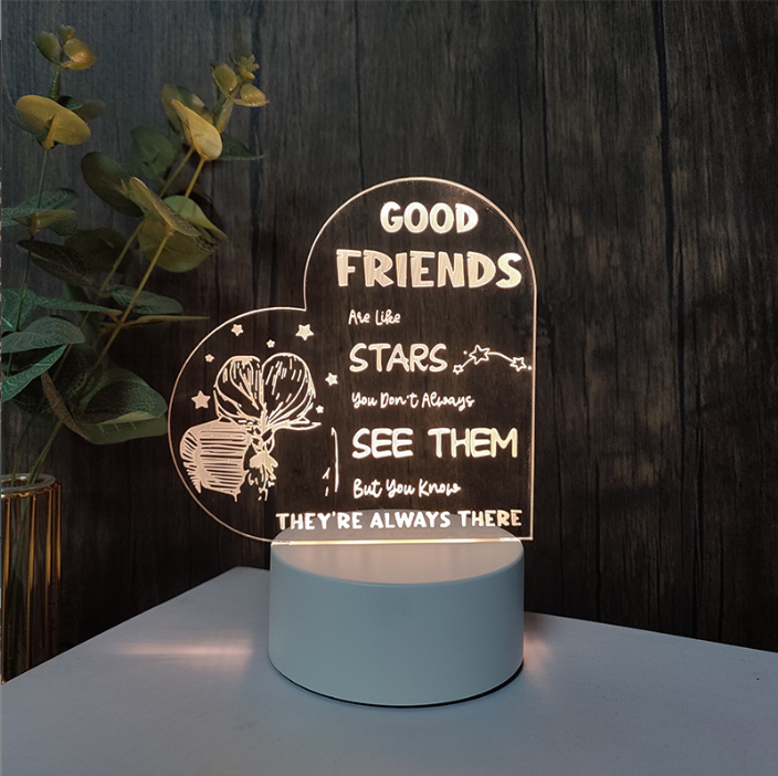 Good Friends-USB warm light--no switch