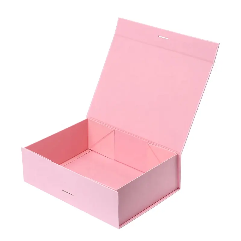 MSP CAIXAS Pacote de 50 High End Sturdy Paper Gift Boxes Para A Roupa Do Bebê e Vestido Com Fita Removível