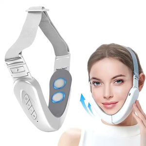 EMS <strong>Infrared</strong> Face Beauty Lifting Machine Double Chin V-Line Cheek Vibration Face Massager Photon Therapy Facial Slimming Device - Product Image 1