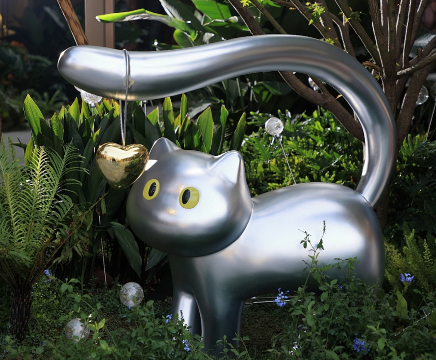 Sculpture en acier inoxydable 7