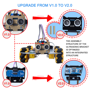 Tscinbuny in metallo per lo sviluppo del telaio <span class=keywords><strong>Robot</strong></span> modulo elettronico e Kit di formazione e creatore Kit per <span class=keywords><strong>Arduino</strong></span> Kit di robotica programmabile - Product Image 4