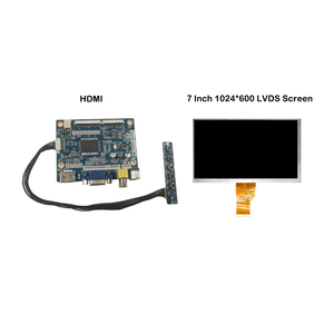 7 Zoll Raspberry Pi 1024*600 LCD-Display LVDS 7 Zoll TFT LCD-Modul LCD-Bildschirm mit HD-MI Treiber platine