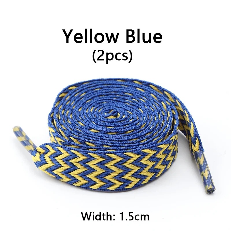Jaune bleu-largeur-1.5cm
