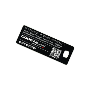 Hot Sale Custom Aluminum Metal Label Asset Tag Barcode QR <strong>Code</strong> ID Number Tracking - Product Image 5
