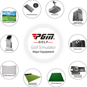 PGM mô phỏng GOLF cho màn hình 3D gia đình với màn hình khởi động & Phân Tích Swing mùa đông hệ thống đào tạo trong nhà các khóa học ảo - Product Image 2