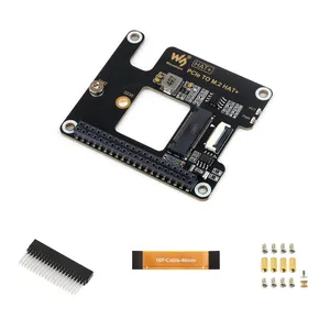 Adattatore Waveshare PCIe to M.2 per Raspberry Pi 5, supporta protocollo NVMe M.2 unità a stato solido, cappello + Standard - Product Image 2