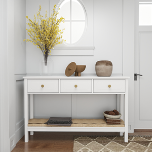 Hiện đại sang trọng phong cách gỗ giao diện điều khiển bên bảng với 3 ngăn kéo và 4 chân, Elegent cho đồ nội thất phòng khách, hành lang - Product Image 3