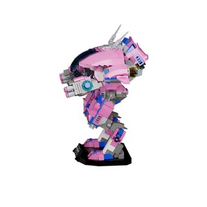 GoldMoc <strong>Game</strong> Action Figure Tank Hero D.Va Mecha Model <strong>Building</strong> Blocks Set DIY Assembly <strong>Robot</strong> Bricks Toys - Product Image 3