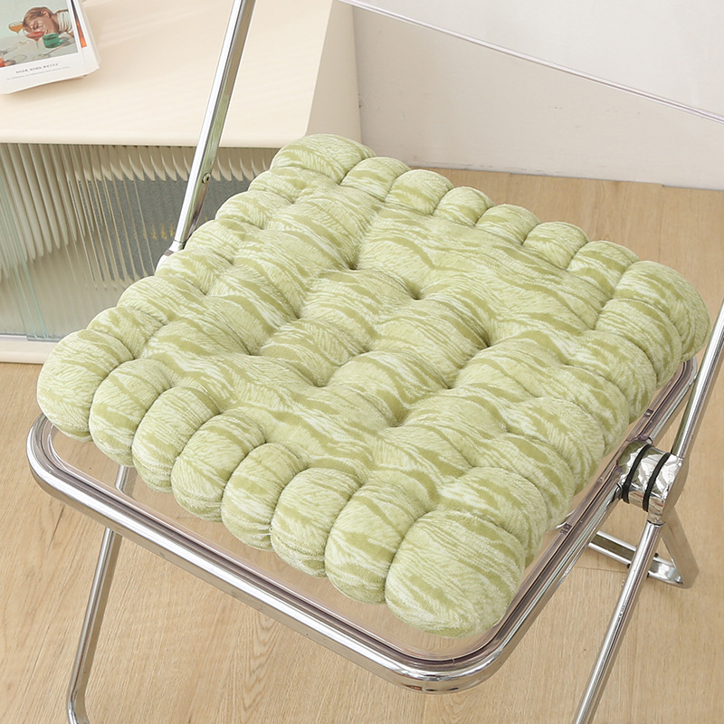 Milk fluff cookies, green-square
