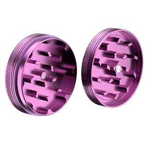 Vagrinders Nieuwe 2 Lagen 63Mm Gelegeerd Metaal Kruidenkruid Tabak Grinder Sigarettenrook Rokende Kruidenmolens Kruidenmolen - Product Image 1