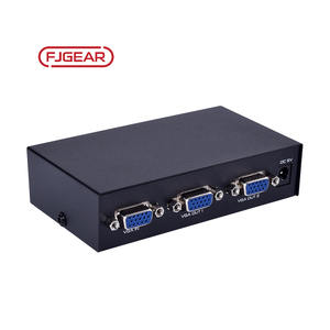 FJ-2002 Fjgear Video Graphics Array HD <strong>Splitter</strong> <strong>2</strong> Port <strong>VGA</strong> 200MHZ Video <strong>Splitter</strong> <strong>1</strong> <strong>Input</strong> <strong>2</strong> <strong>Output</strong> Plug and Play - Product Image 1