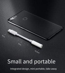 Usb-c ila 3.5mm ses adaptör jak | IOS/Android telefonlar için tak ve çalıştır HiFi ses kalitesi - Product Image 5