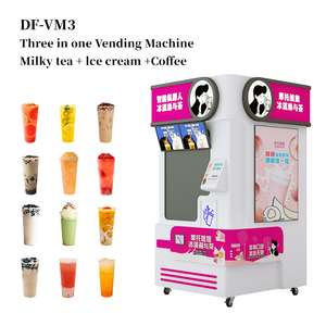 DF-VM3咖啡机器人自动售货机咖啡咖啡师茶冰淇淋咖啡3in1自动售货机 - Product Image 4