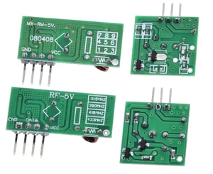 433MHz/315MHz RF trasmettitore ricevitore modulo Link Kit utilizzato per braccio/MCU WL DIY telecomando Wireless