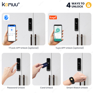 KEMUU Tuya Smart Lock für Schrank Digitales RFID-Kartens chrank schloss Umkleidekabine PIN-Code Schranks chloss mit Alarm - Product Image 2