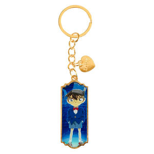 Stokta özel Logo tasarımı Metal anahtarlık Anime Conan 3d anahtarlık - Product Image 5