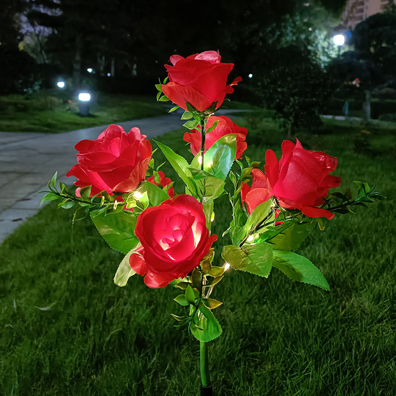 7 heads rose red bag