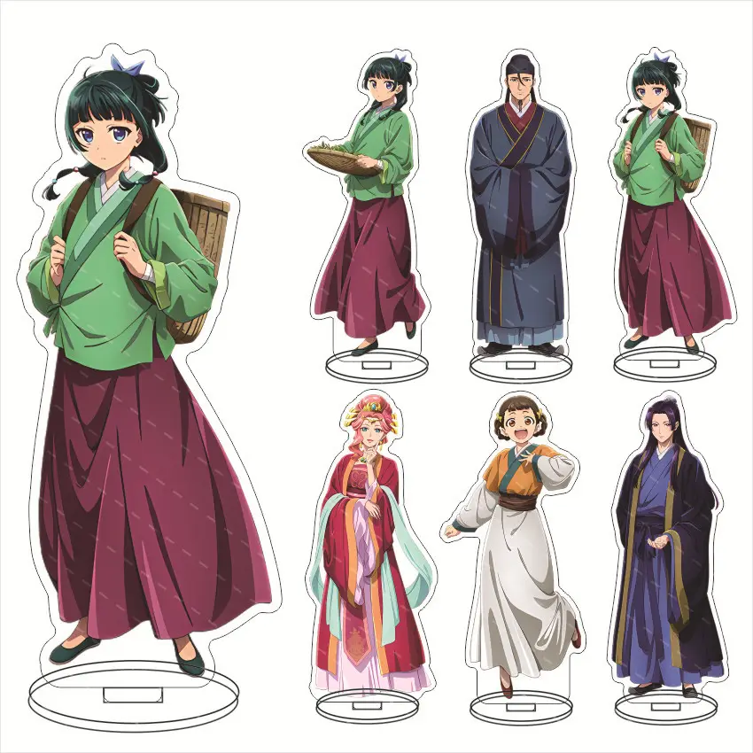 6 stili di 15CM nuovo cartone animato giapponese Anime i diari dello speziale in acrilico figura di supporto piastra giocattolo decorazione da scrivania oggetti di scena