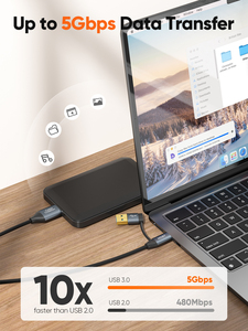 ケーブル2 in 1 USB3.0アダプターとUSB3.0タイプC to Micro Bケーブル - Product Image 4