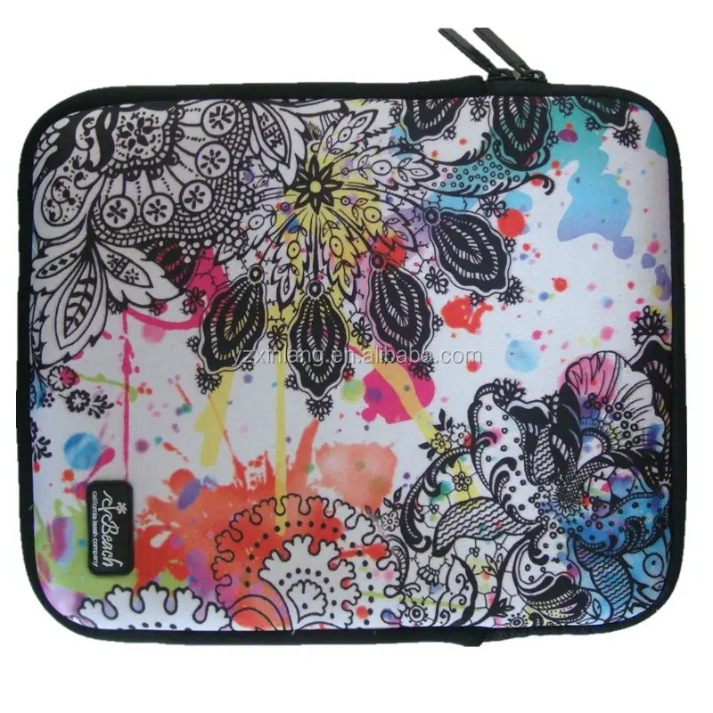 Fornecedor rápido 12 13 14 15 polegadas tamanho personalizado neoprene laptop sleeve bag notebook computador sleeve bag