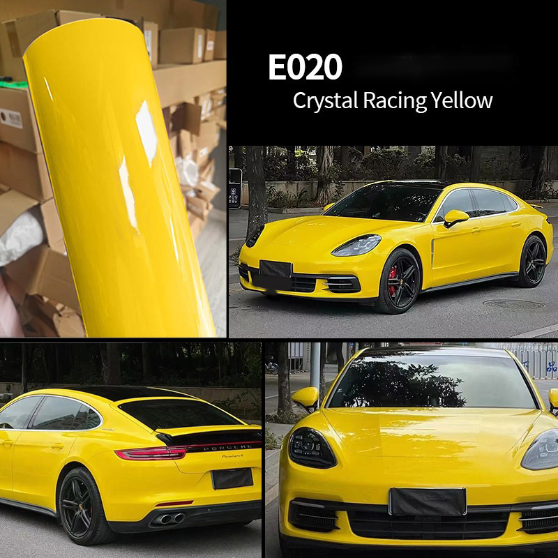 PET Cristal Jaune Racing