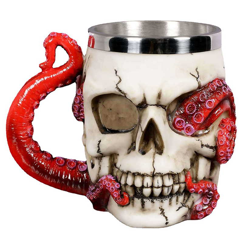 Red -Handle mug